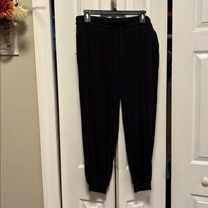 AnyBody Charcoal Textured Pants